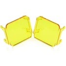 2X Auxbeam 3" Amber Yellow Led Covers For Pods Square Lights Driving. Fixed Price $22.21.