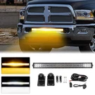 For 2500/3500/4500 10-18 32'' Light Bar Amber/white Strobe Bumper Mount Kit. Fixed Price $122.39.