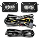 Baja Designs S2 Pro Flush Mount Led Light Pod Kit Work Scene Back Up Reverse. Fixed Price $455.95.
