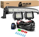 Nilight Led Bar Kit 42INCH With 2PCS 4INCH 60W Spot Flood Lights Pods. Fixed Price $139.99.