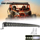 For Can-am Maverick X3 Ds Max Curved 50" Led Light Bar Spot Flood Upper Roof. Fixed Price $118.76.