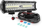 ZH411-A 300W Triple Row Flood Spot Combo 30000LM Led Off Road Lig. Fixed Price $63.23.