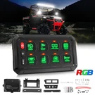 Gang Rgb Switch Panel Led Light Bar Pods For Polaris Rzr Pro Xp 4 1000 900 800. Fixed Price $125.79.