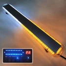 63 Inch 120 Led Amber-white Rooftop Emergency Warning Light Bar 26 Strobe Pat.... Fixed Price $477.29.