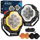 Inch 70W K8 Halo Ultradrive Lights Pods, 5100LM Driving Side Shooters Led. Fixed Price $151.92.