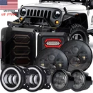 For Jeep Wrangler 07-18 Jk 7" Led Headlight Tail Fog&turn Combo. Fixed Price $132.01.