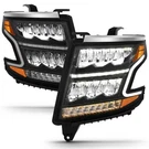 Anzo For Chevy Suburban 3500 Hd 2016-2019 Headlights Led Bar Style Black. Fixed Price $1165.51.