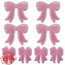 Misdonr Light Purple Glitter Bow Iron Patches 8PC Cute Diy Applique. Fixed Price $20.00.