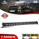 7 14 20" 26" 32" 50" 6D Led Light Bar Spot Flood Beam Offroad Suv Driving Atv. Fixed Price $112.51.