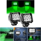 4 Inch Green Spot Fog Lights 18W 2PC Off Road Fishing Hunting. Fixed Price $46.19.