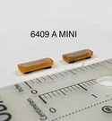2 Pack 1/64 Mini Whelen Edge Amber Lightbar Gray Top Cover Work Truck Security. Fixed Price $10.99.