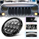 New Upgraded 105W 7" Led Headlights For Jeep Wrangler 97-17 Turn / Drl Hi Lo. Fixed Price $41.01.