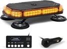 Xprite Amber Rooftop Emergency Strobe Light Bar, Beacon Safety Flashing Warnin. Fixed Price $98.99.