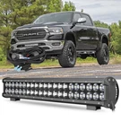 20" Led Light Bar Behind The Mesh Opening W/wiring For 2019-2024 Ram 1500 Pickup. Fixed Price $46.59.