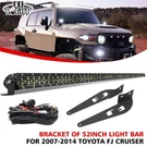 For 07-2014 Toyota Fj Cruiser Roof 52" Led Light Bar Combo+ Mount Bracket+ Wire. Fixed Price $133.94.