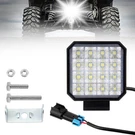 Jestmotor 6500K Polaris Ranger Led Backup Light Accessories, Plug Play Black. Fixed Price $25.43.