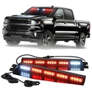 34 Inch Visor Emergency Bar Interior Windshield Strobe Lights 40 Led Red. Fixed Price $96.06.