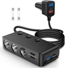 Nilight 9 In Cigarette Lighter Adapter Splitter Sockets Pd 65W And QC3.0 18W. Fixed Price $24.99.