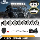 Colight Designs 8 Xl Linkable Roof Mount Led Bar For Polaris Rzr Pro. Fixed Price $749.96.