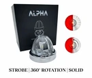 Alpha 360 Duo Red/white Emergency Watermelon Light. Fixed Price $135.00.