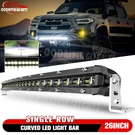 6D Curved 25''INCH Led Light Bar Combo Spot Flood Off Road Boat Car Suv 4WD 26". Fixed Price $76.52.