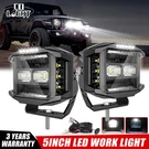 Colight Universal Pair Spot Flood Drl Dually-side Shooter Led Pod Suv Utv. Fixed Price $146.59.