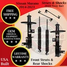 Monroe Oem Front Struts W/ Sway Bar & Rear Shocks For 2014-2023 Nissan Murano. Fixed Price $386.19.