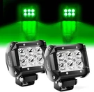 Nilight 4 Inch Led Pod Green Spot Driving Fog Lights 2PCS 18W Off. Fixed Price $38.98.