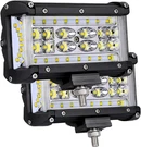 Side Shooter Light Pods, Muto-beam 2PCS 5INCH Quad Row Led Bars Off Road. Fixed Price $53.59.