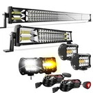 Terrain Vision Led Light Bar Kits, + 22INCH 4P4 Inch, White. Fixed Price $239.37.