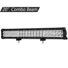Auxbeam 20" 126W 12600LM Quad Row Led Work Light Bar Spot Flood Lamp Offroad Suv. Fixed Price $65.99.