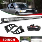 Roof Inch Combo Led Light Bar+mounting Brackets+wire Ford F150 1997-2003. Fixed Price $104.88.