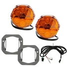 Nacho Offroad Technology Fits V3JW1KASM Jeep Jl/jt Sae Amber Fog Light Kit. Fixed Price $649.99.