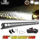 32" Led Light Bar Dual Row Spot Flood Combo Truck Off-road 4WD Atv Suv Usa. Fixed Price $42.92.