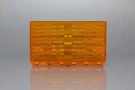 Code 3 MX7000 - Lower Amber Lens Filter 6 Hole. Fixed Price $15.00.