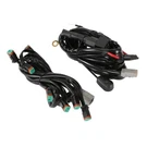 Auxbeam 8-LED Work Pod Fog Lights Power Wiring Harness Kit With 2 Pin Dt Plug. Fixed Price $79.99.