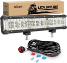 Nilight 13.5 Inch 300W Quadruple Row Side Shooter Led Bar W/ 16AWG Wiring. Fixed Price $63.55.