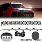 Roof 52" Round Linkable Laser Led Driving Light Bar Work Spot Flood Pickup 4X4. Fixed Price $858.38.