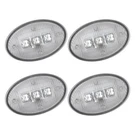 Recon 264132CL Led Dually Marker Lights Clear/red/amber 99-10 Ford F350. Fixed Price $149.95.