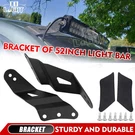 Roof 52" Curved Led Light Bar Bracket Wire Kit For Chevy Silverado 1500/2500 Hd. Fixed Price $127.07.