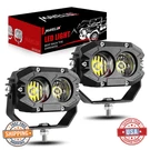 Mayello 4" 60W Led Pod Lights White Flood Beam Off Road Fog 2-PACK. Fixed Price $67.00.