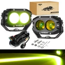 Auxbeam 60W Led Work Light Bar Amber Spot Driving Fog Wiring Harness. Fixed Price $89.99.