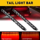 Pair Led Red 15" Truck Trailer Strip Brake Lights 3RD Turn Rear Tail. Fixed Price $16.14.