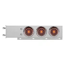 United Pacific 61031 Light Bar Chrome, Spring Loaded, 3/4" Bolt Pattern, With. Fixed Price $313.39.