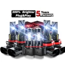 Fit For Toyota Highlander 2011-2013 Combo Led Headlight + Fog Bulbs White. Fixed Price $48.99.