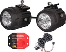 Led Spot Light Kit - 2 Pack, 3 Inch Round White Beam, Black Matt. Fixed Price $97.99.