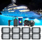 Mictuning 8 Pods Rgbw Wireless Led Underglow Kit Rock Lights For Offroad Trucks. Fixed Price $227.91.
