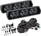 Ychow-tech 6 Inch Led Light Bar, 2PCS 12,000LM 120W, Black. Fixed Price $70.23.