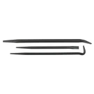 Mayhew Tools 61306 Line-up Pry Bar Set, 3-PIECE, Black Oxide Finish. Fixed Price $84.09.
