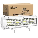 Nilight 6.5INCH Triple Row Led Pods 2PCS White Spot Flood Combo Lights. Fixed Price $29.99.